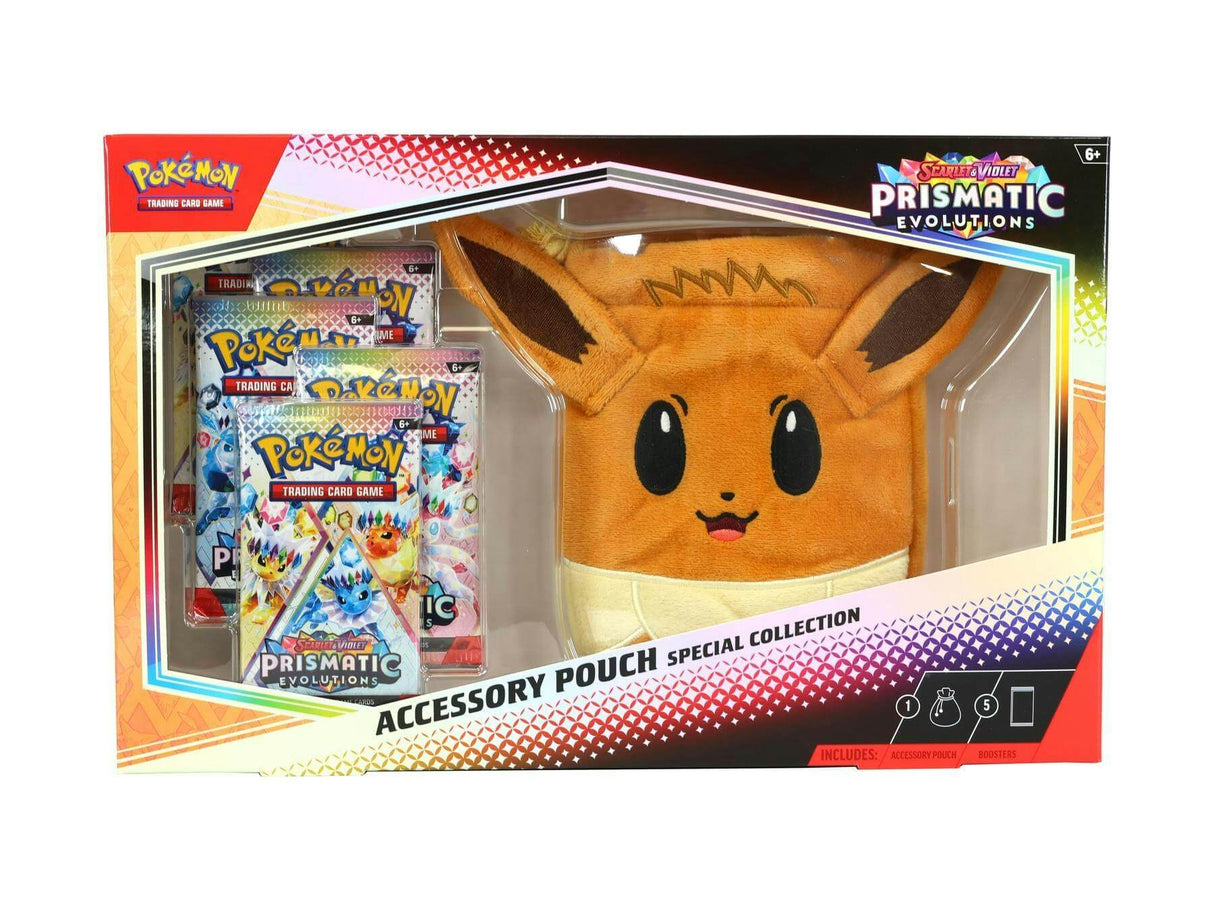 Pokemon TCG: Prismatic Evolutions Accessory Pouch Special Collection