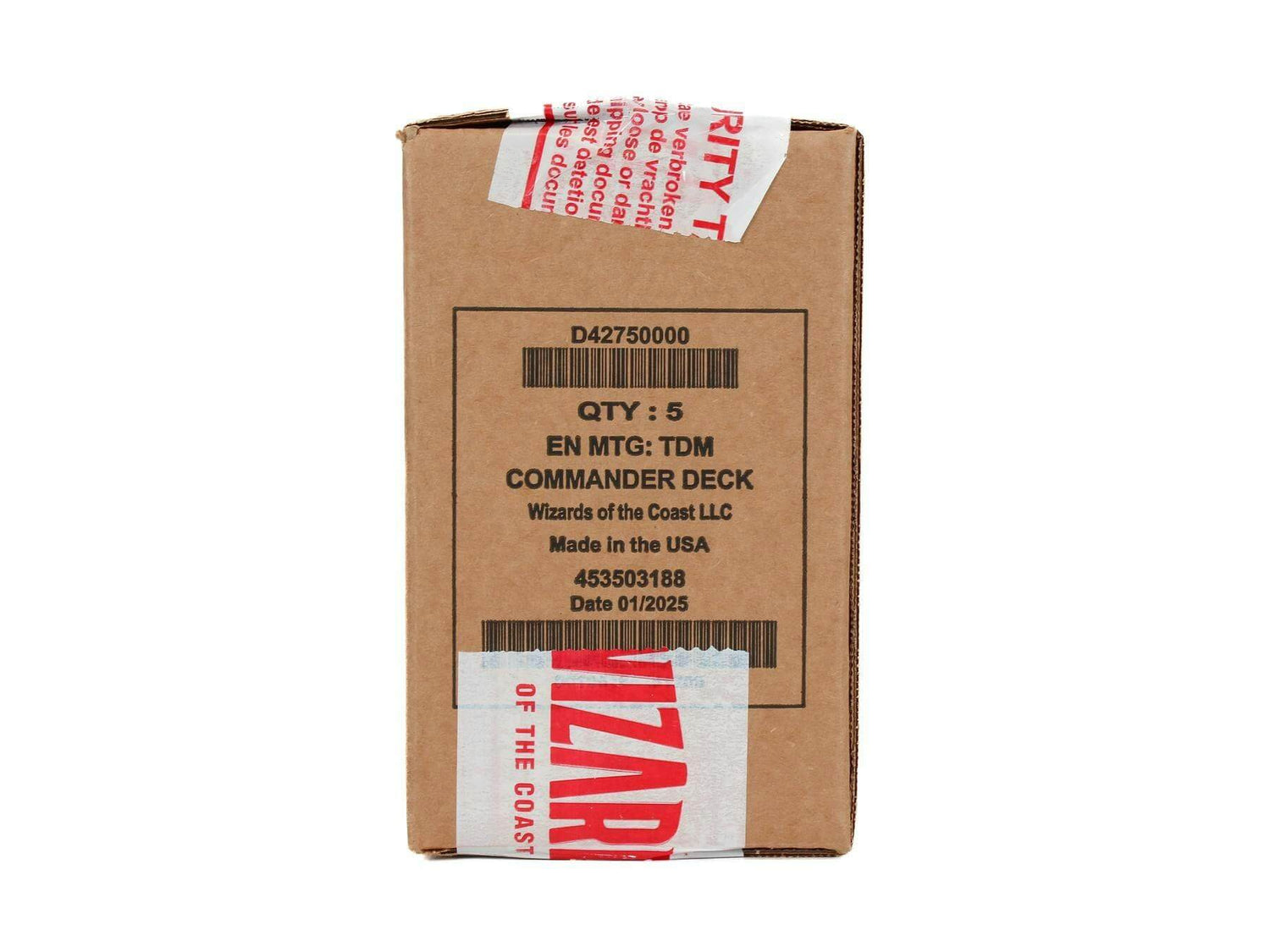 Magic the Gathering Tarkir: Dragonstorm Commander 5-Deck Case