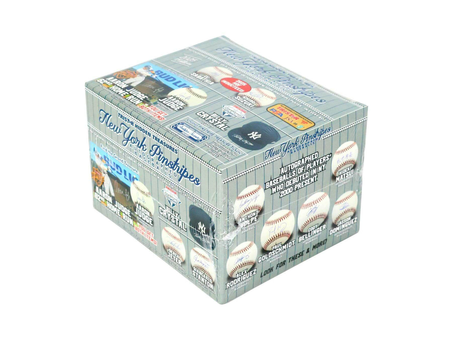 2025 TriStar New York Pinstripes Autographed Baseball Hobby Box