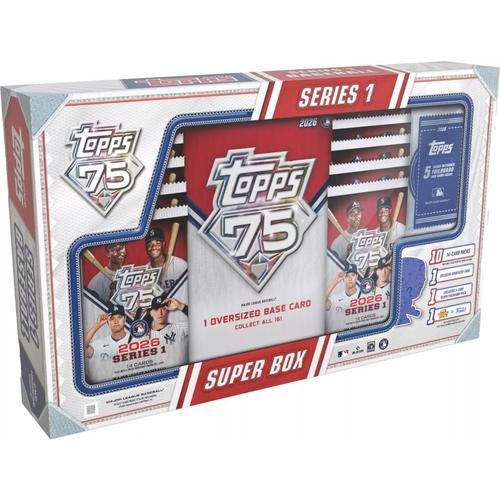 2026 Topps Baseball Series 1 Super 12-Box Case