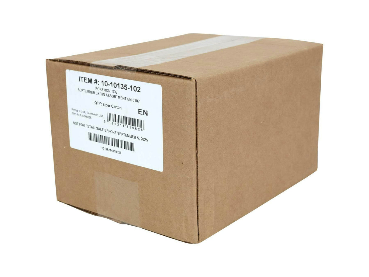 Pokemon TCG: Destined Rivals Team Rocket 6-Tin Case