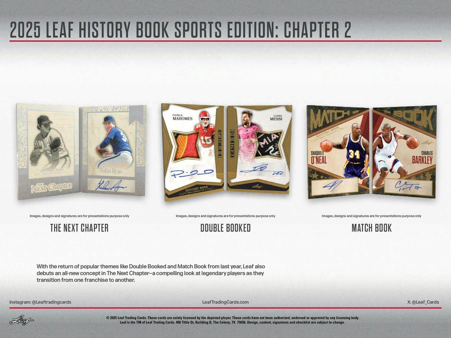 2025 Leaf History Book Sports Edition: Chapter 2 Hobby Box