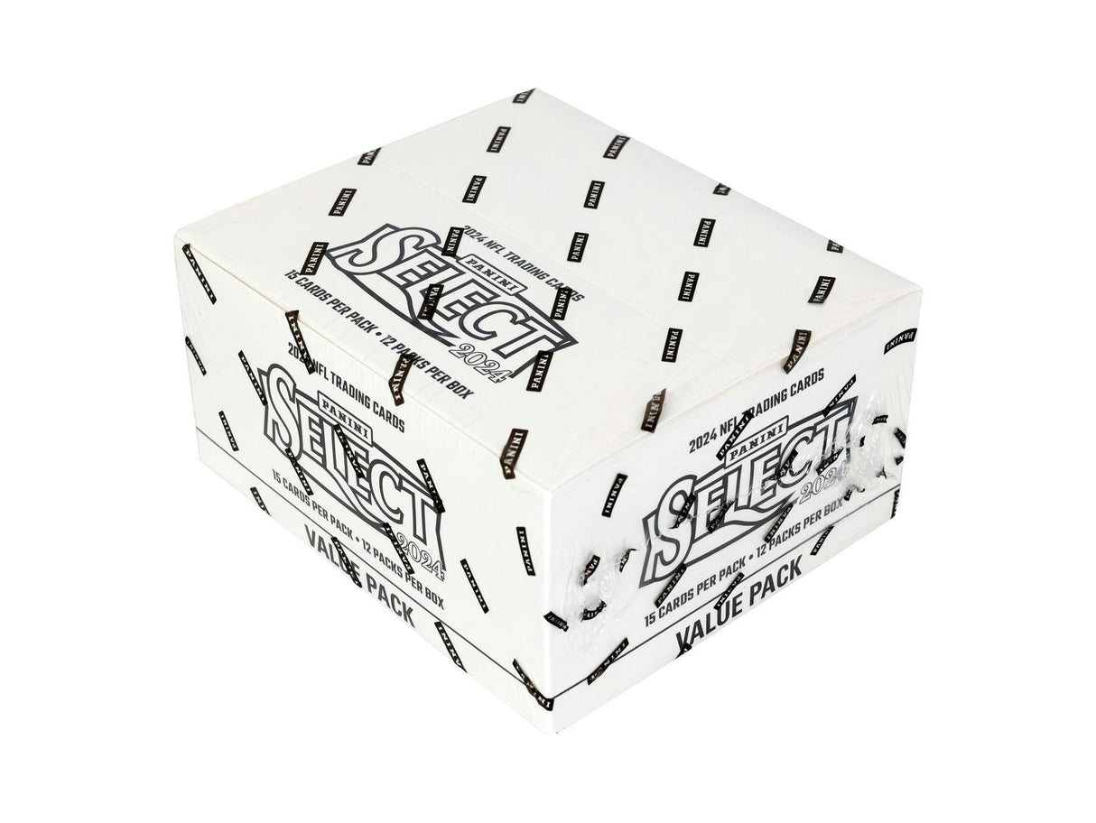 2024 Panini Select Football Jumbo Value Fat Pack 12-Pack Box