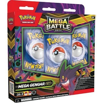 Pokemon TCG: Mega Evolution Phantasmal Flames (ME-02) Mega Battle Deck 6-Box Case