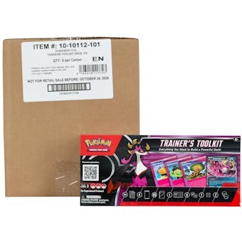 Pokemon TCG: Mega Evolution Trainer's Toolkit 2025 (ME02) 6-Box Case