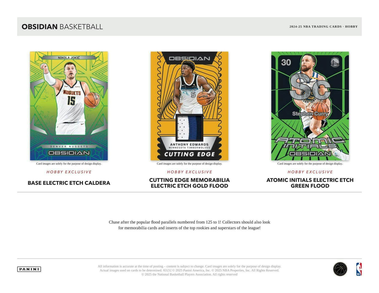 2024/25 Panini Obsidian Basketball Hobby Box