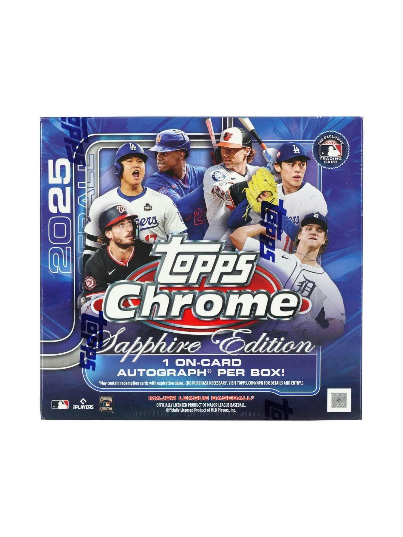 2025 Topps Chrome Baseball Sapphire Edition Hobby Box