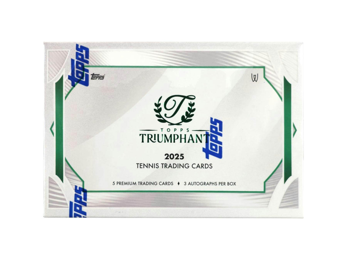 2025 Topps Triumphant Tennis Hobby Box