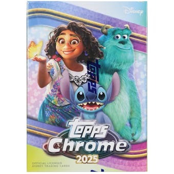 2025 Topps Disney Chrome 7-Pack Blaster Box