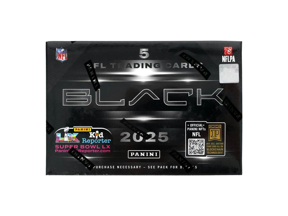2025 Panini Black Football Hobby Box