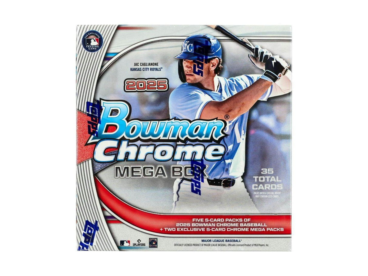 2025 Bowman Chrome Baseball Mega Box