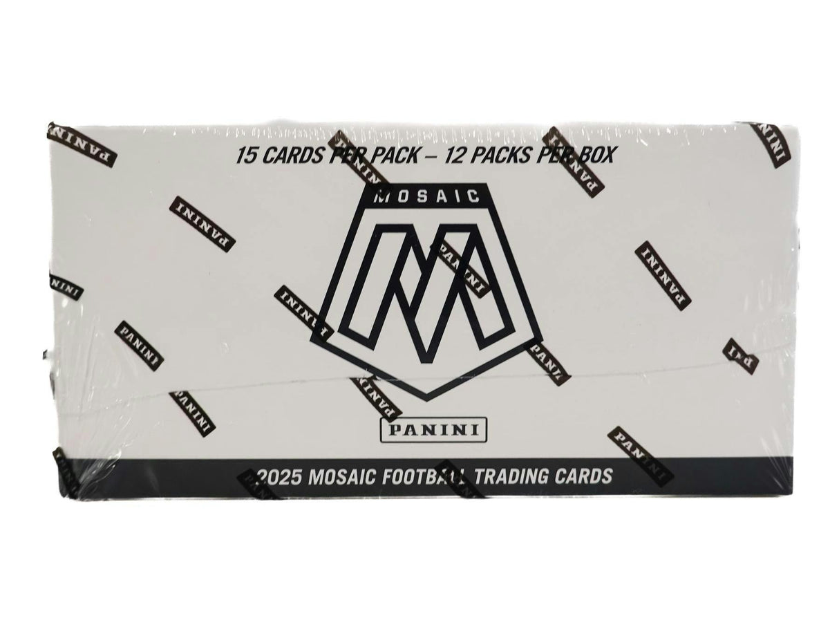 2025 Panini Mosaic Football Jumbo Value 12-Pack Box