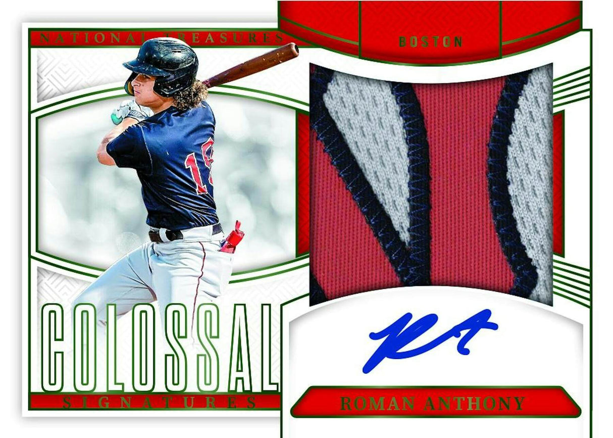 2025 Panini National Treasures Baseball Hobby 4-Box Case