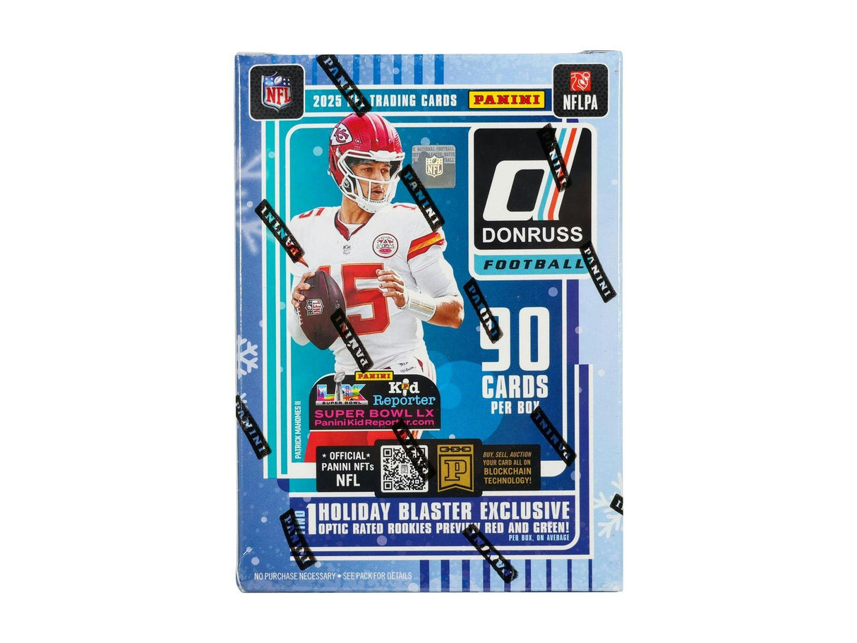 2025 Panini Donruss Football Holiday Blaster Box