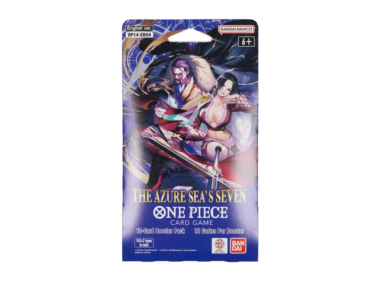 One Piece TCG: The Azure Sea's Seven Sleeved Booster Pack
