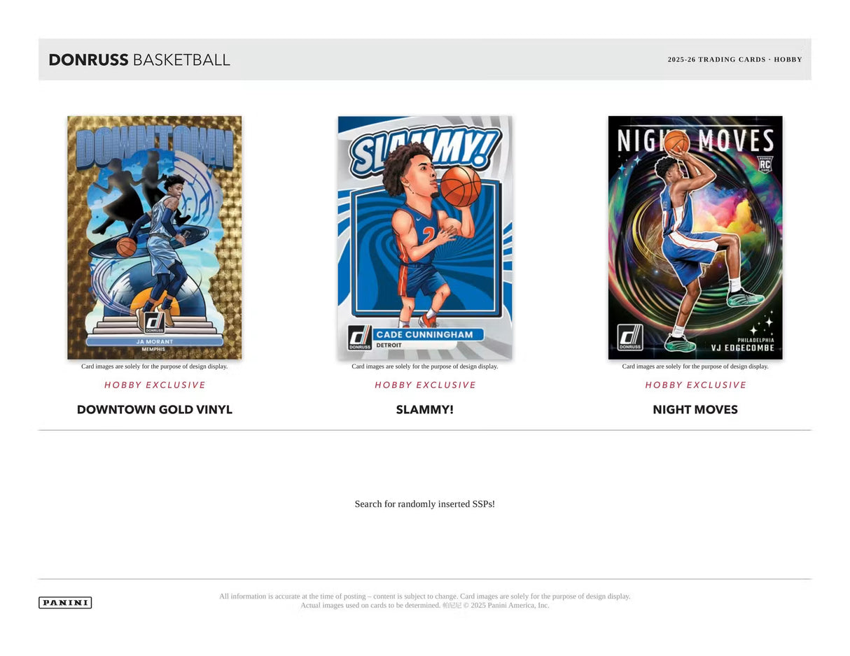 2025/26 Panini Donruss Basketball Hobby Box