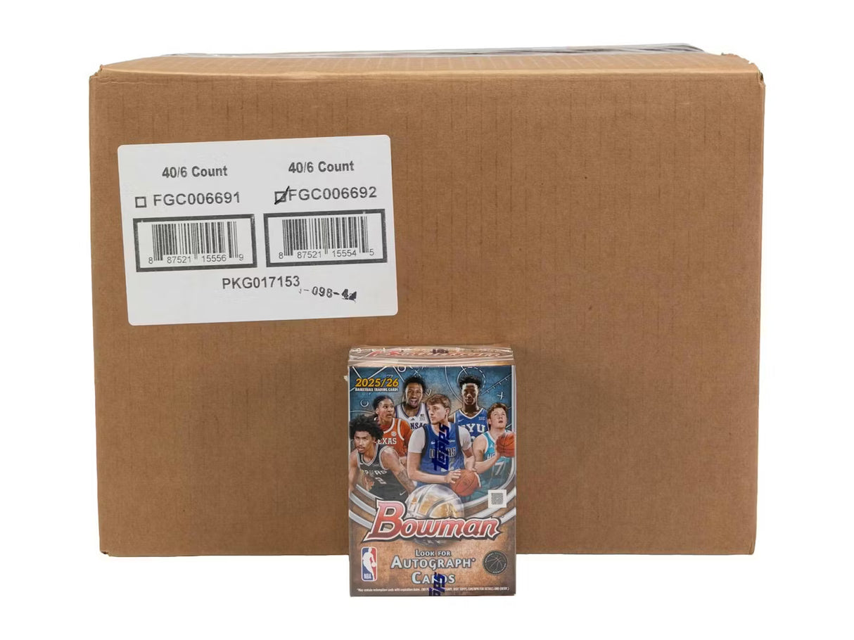 2025/26 Bowman Basketball Blaster 40-Box Case