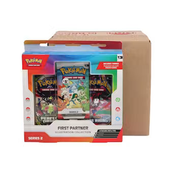 Pokemon TCG: First Partner Illustration Collection (Series 2) 6-Box Case