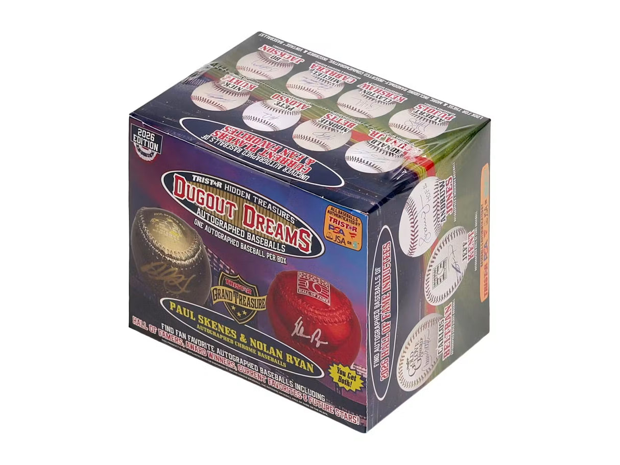 2026 TriStar Dugout Dreams Autographed Baseball Box