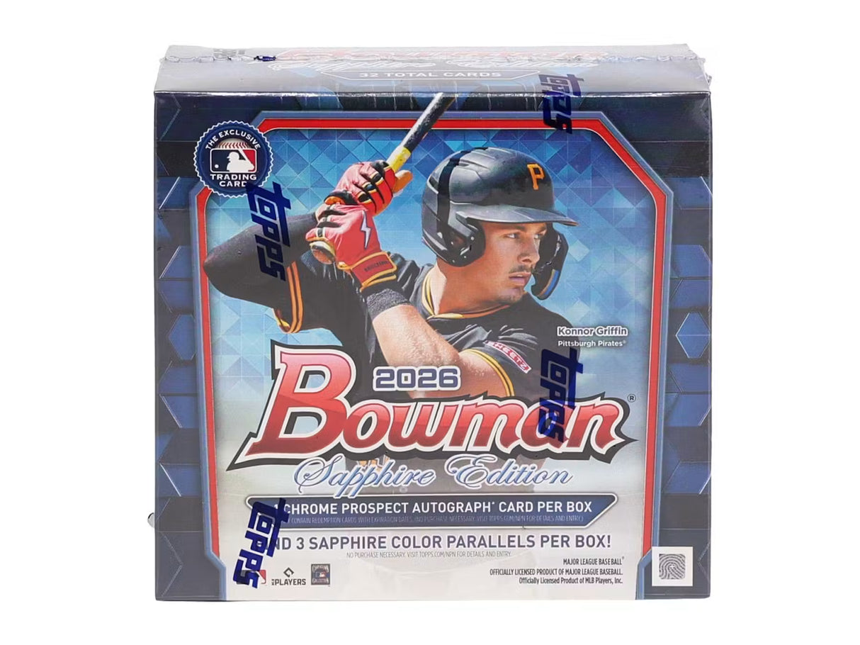 2026 Bowman Baseball Sapphire Edition Box