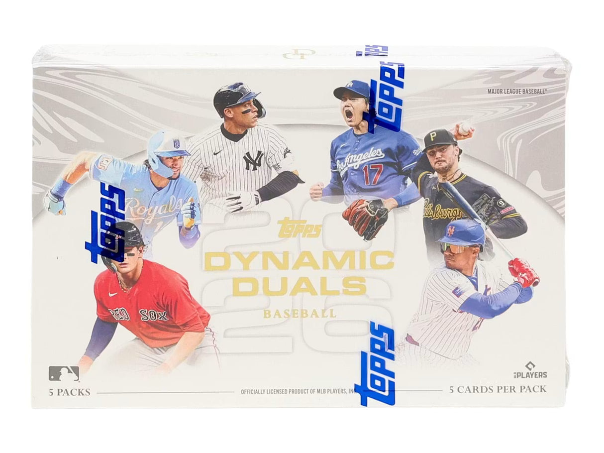 2026 Topps Dynamic Duals Baseball Hobby Box