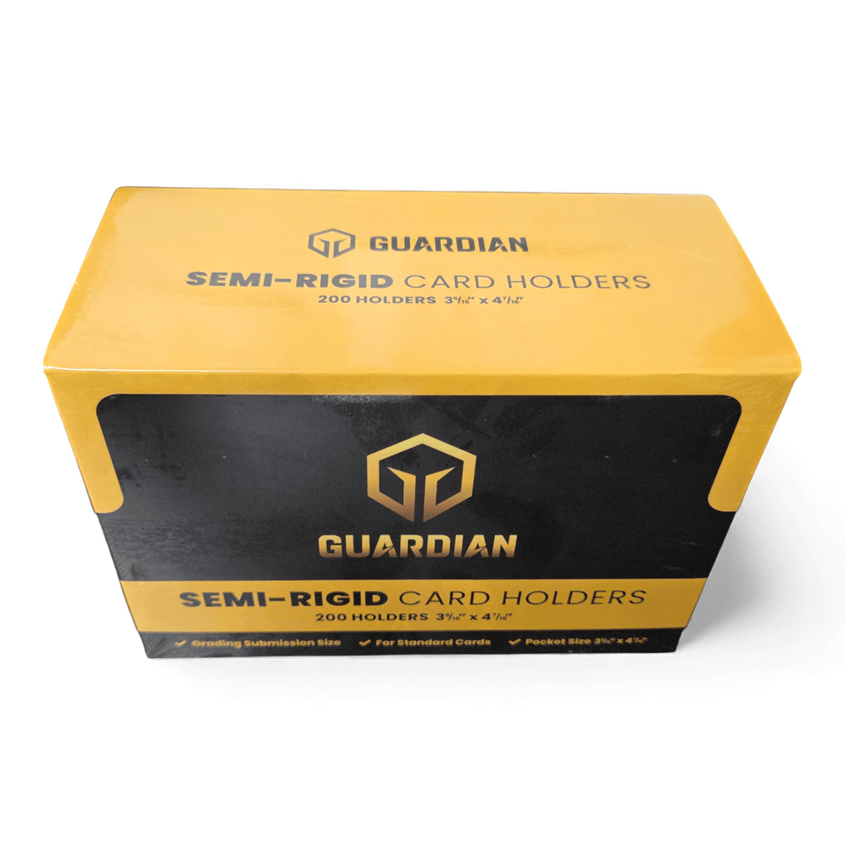Guardian: Premium Semi-Rigid Trading Card Holders (200ct Box)