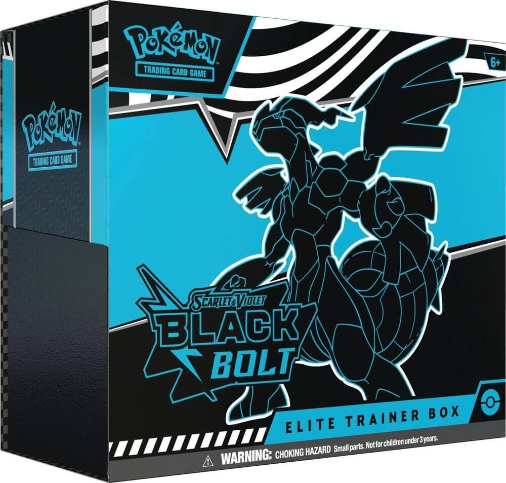 Pokemon TCG: Scarlet & Violet (SV10.5) Black Bolt Elite Trainer Box