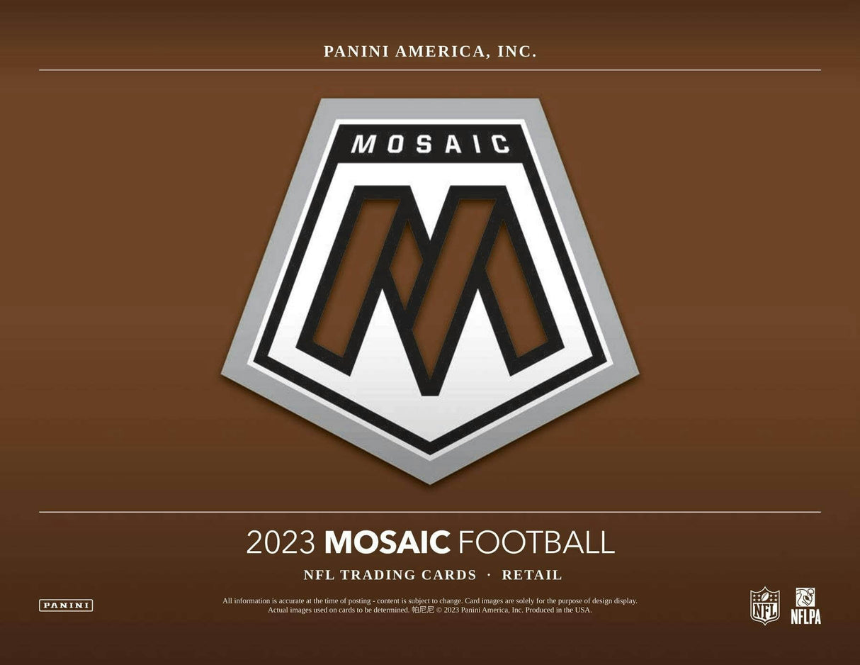 2023 Panini Mosaic Football Jumbo Value Pack