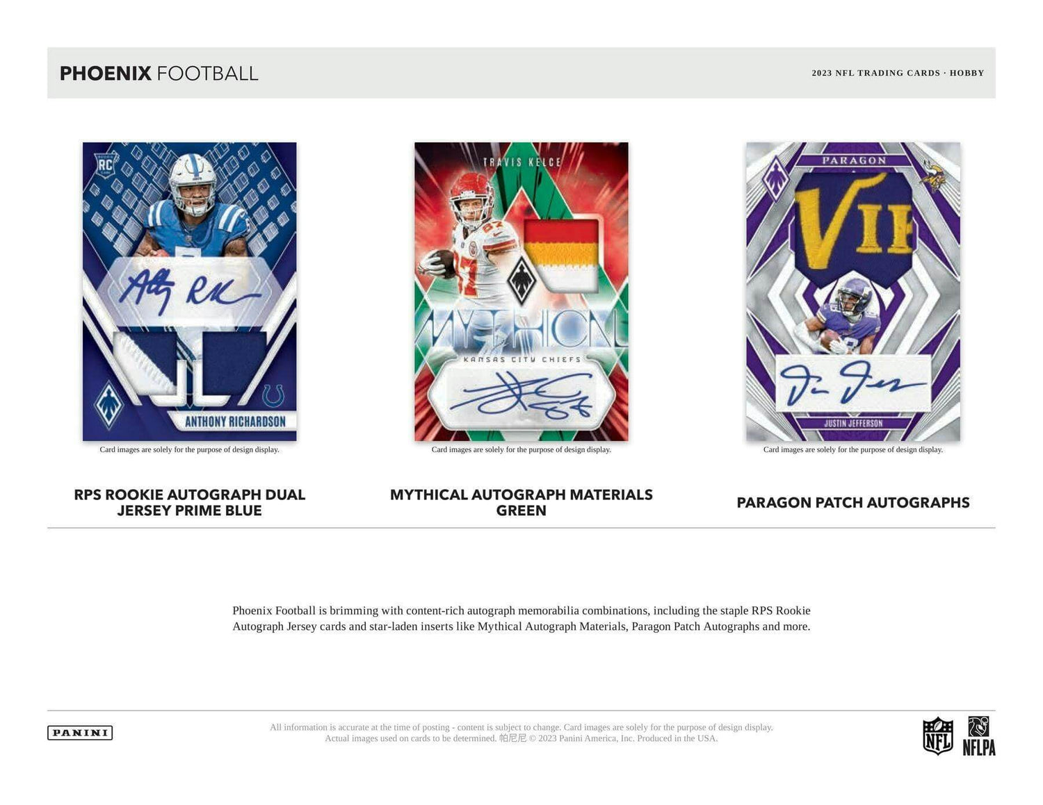 2023 Panini Phoenix Football Hobby Pack