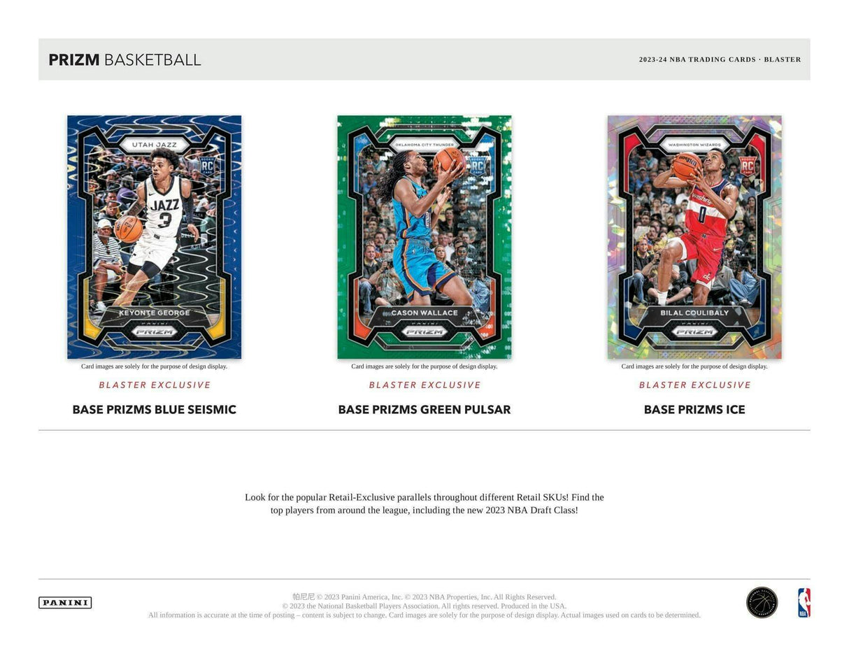 2023/24 Panini Prizm Basketball 6-Pack Blaster Box (Ice Prizms!)
