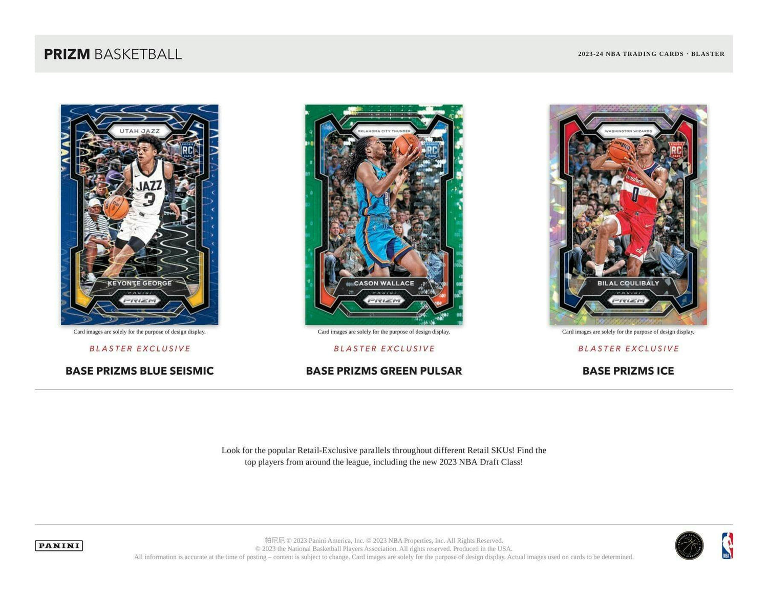 2023/24 Panini Prizm Basketball 6-Pack Blaster Box (Ice Prizms!)