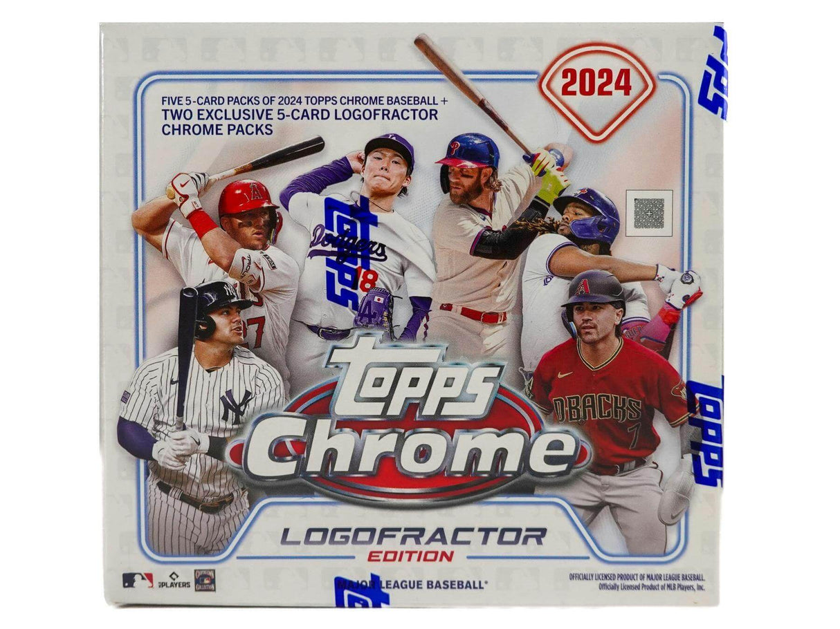 2024 Topps Chrome Logofractor Baseball Hobby Box