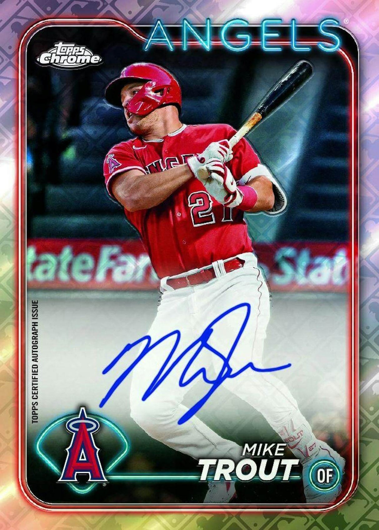 2024 Topps Chrome Logofractor Baseball Hobby Box