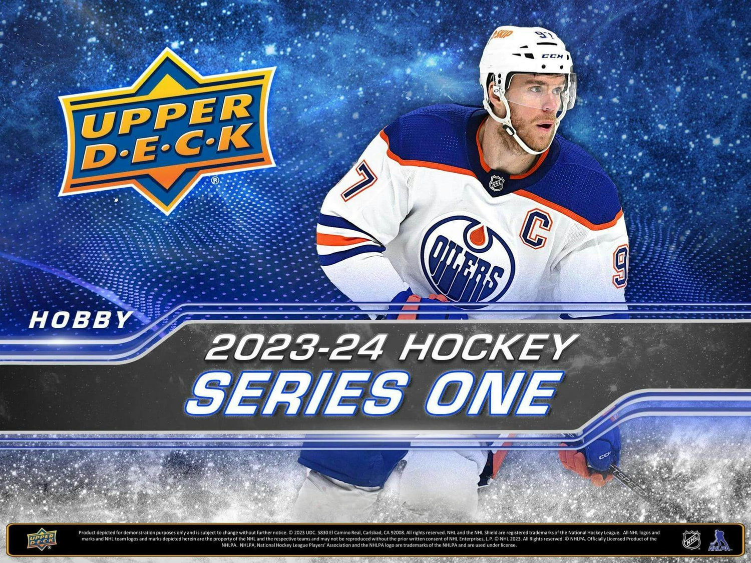 2023/24 Upper Deck Series 1 Hockey Hobby Box