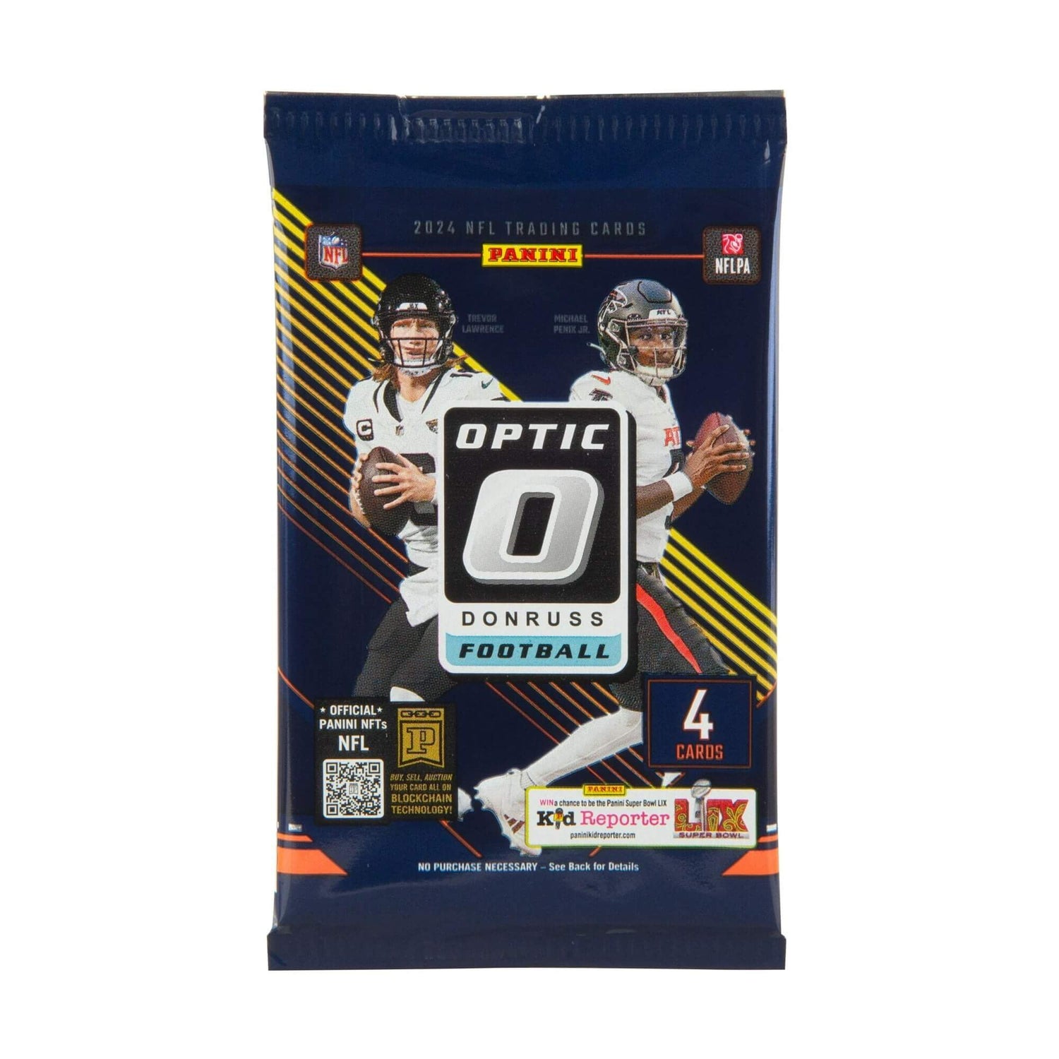 2024 Panini Donruss Optic Football 6-Pack Blaster Box (Purple Shock)