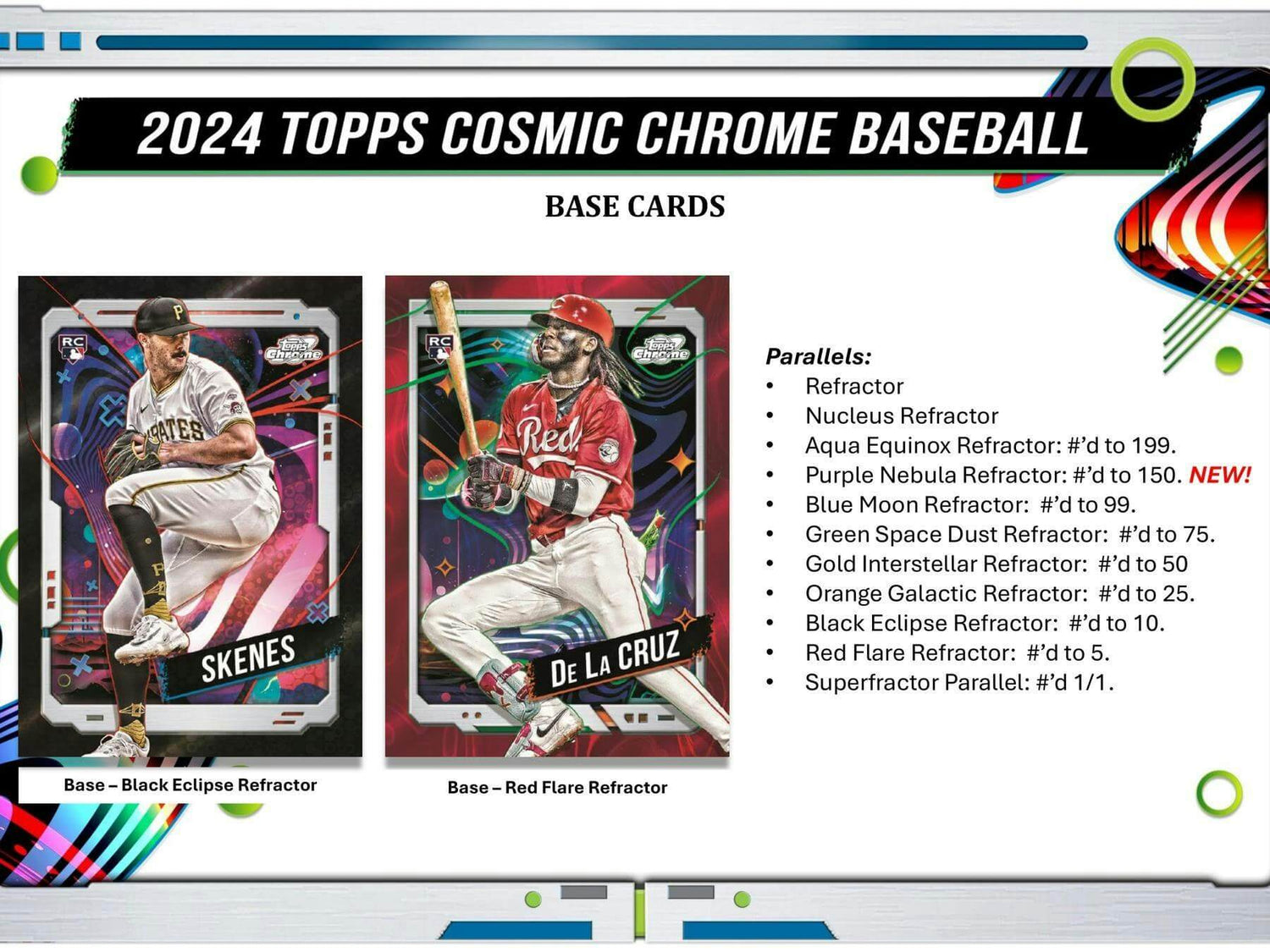 2024 Topps Cosmic Chrome Baseball Hobby Pack
