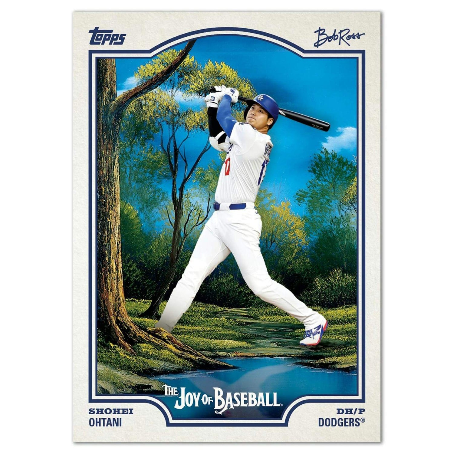 2025 Topps x Bob Ross The Joy of Baseball Collectors Edition Box