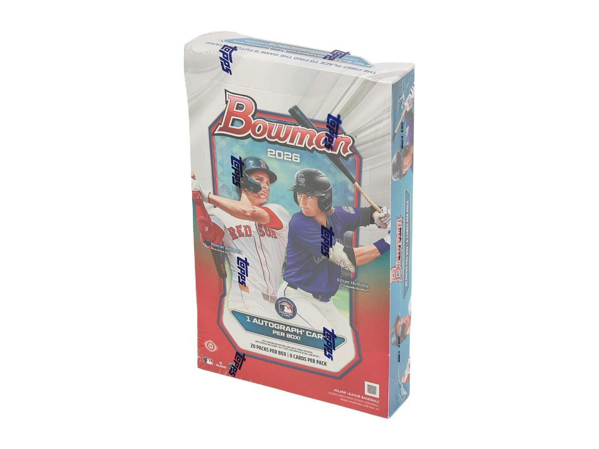 2026 Bowman Baseball Hobby 12-Box Case