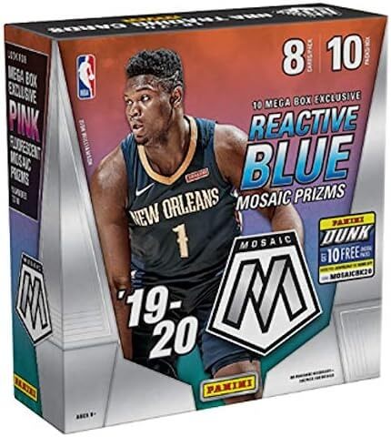 2019/20 Panini Mosaic Basketball Mega Box