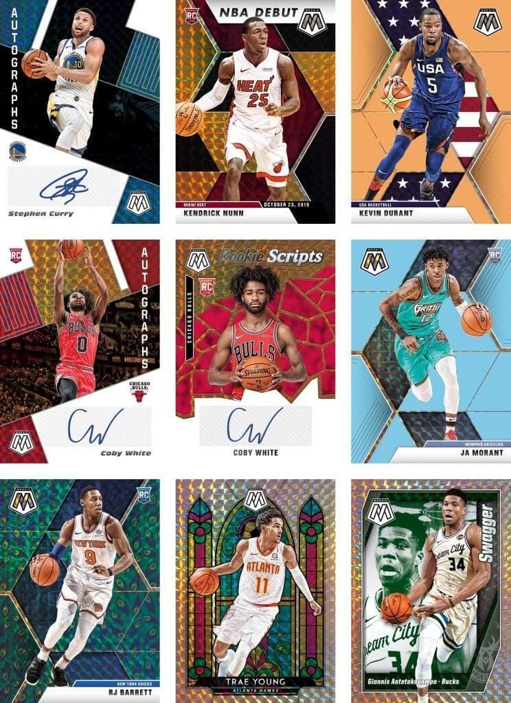 2019/20 Panini Mosaic Basketball Mega Box