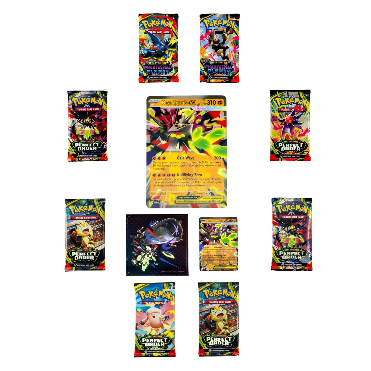 Pokemon TCG: Mega Zygarde ex Premium Collection 6-Box Case