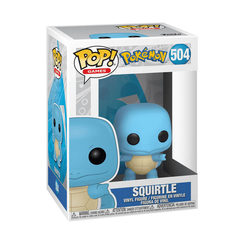 Funko POP! Games: Pokémon - Squirtle (#504)