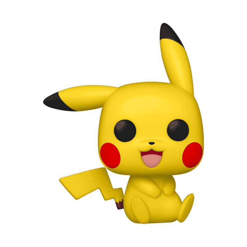 Funko POP! Games: Pokémon - Pikachu Sitting (#842)