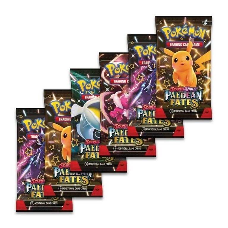 Pokemon TCG: Scarlet & Violet (SV4.5) Paldean Fates Booster Bundle