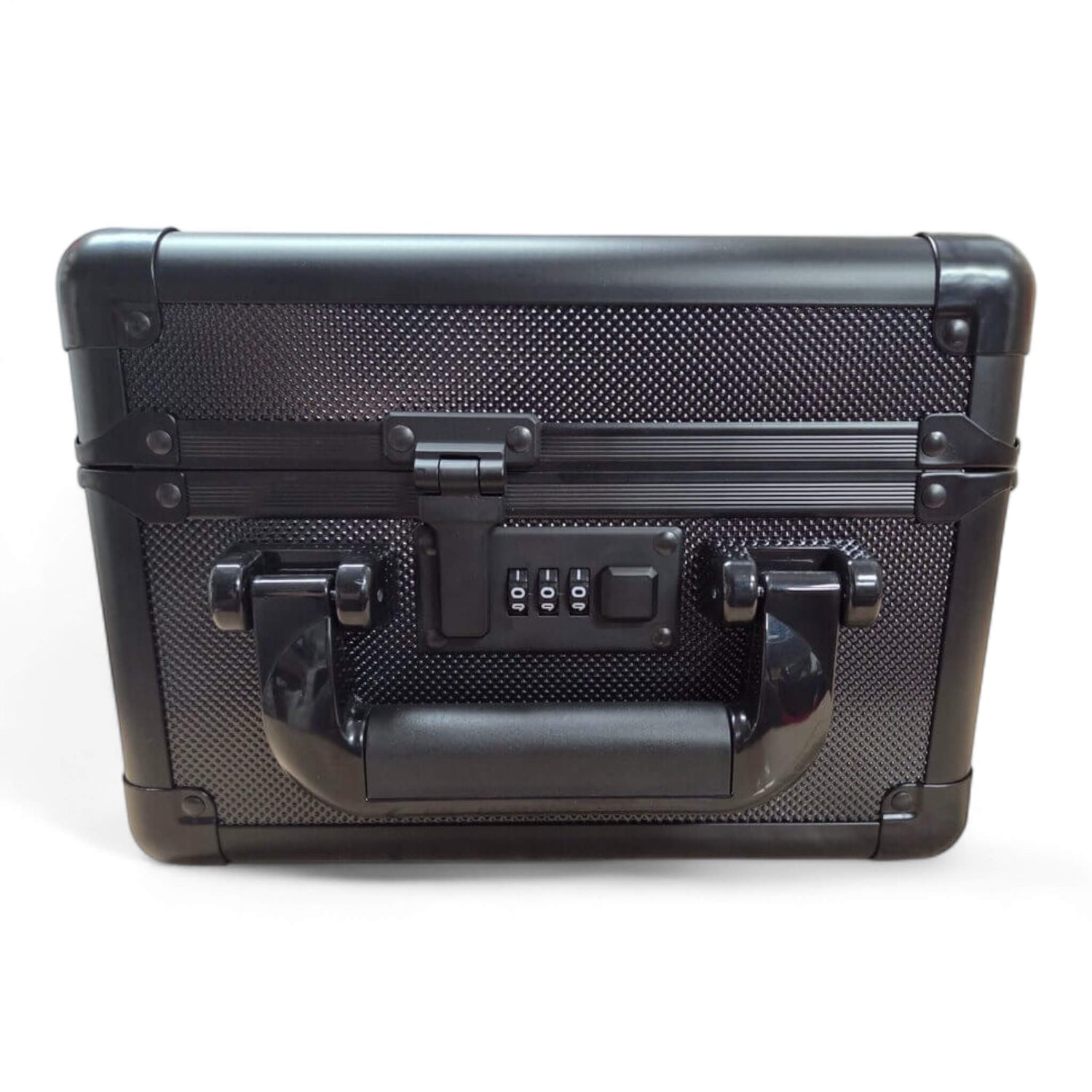 Guardian: 2-Row Graded Card Aluminum Storage Case (Black Diamond Pattern)