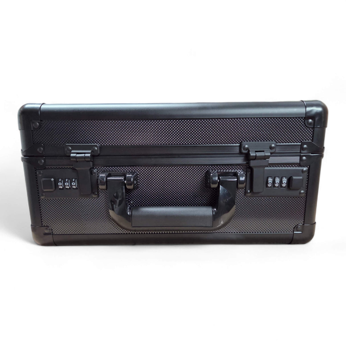 Guardian: 3-Row Graded Card Aluminum Storage Case (Black Diamond Pattern)