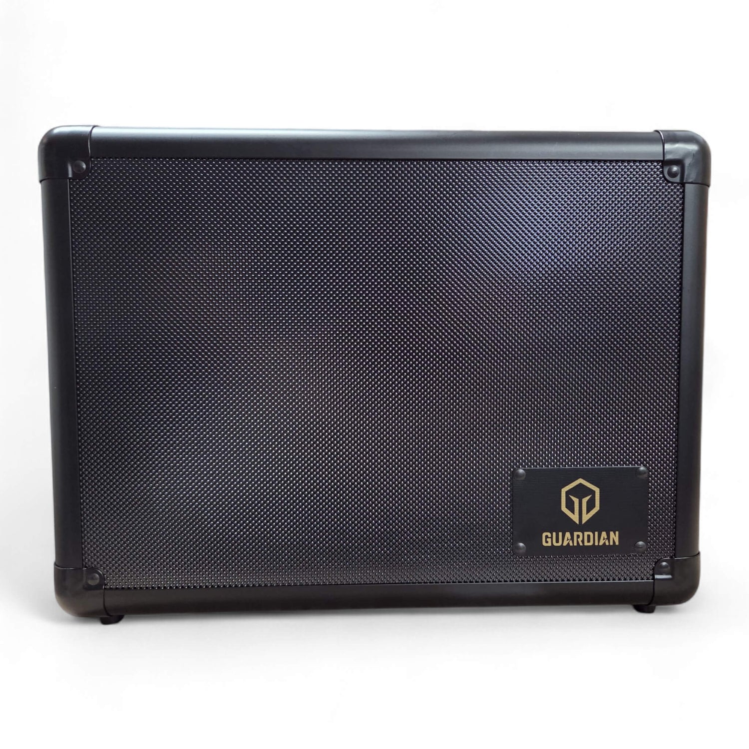 Guardian: 3-Row Graded Card Aluminum Storage Case (Black Diamond Pattern)