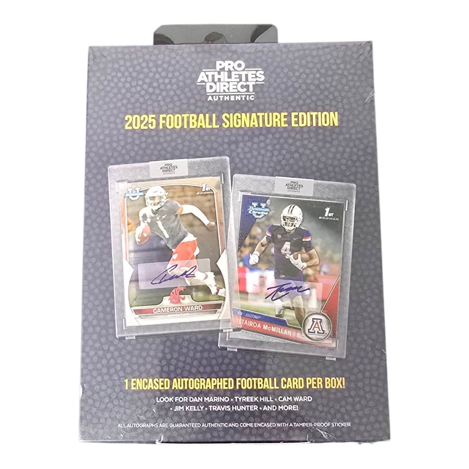 2025 Pro Athletes Direct Signature Edition Football Hobby Box