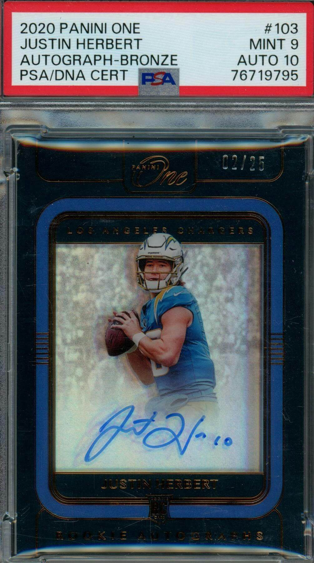 2025 Hit Parade Football Autographed Card Limited Series 17 Hobby Box