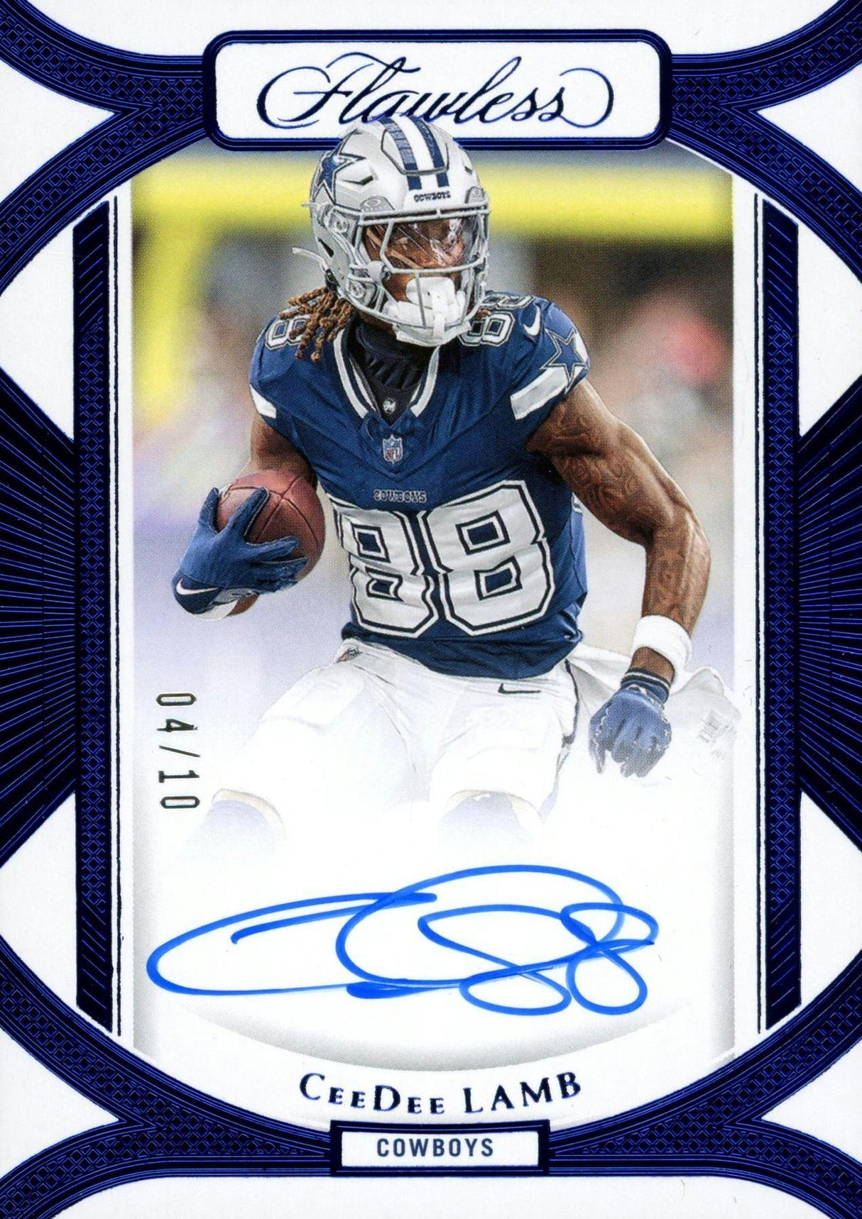 2026 Hit Parade Football Autographed Card Limited Series 4 Hobby Box